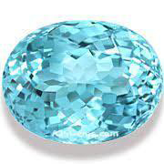 AQUAMARINE KITE CUT