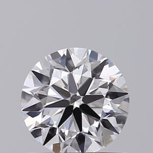 Round 0.50ct D VS1 Very Good Excellent Excellent None