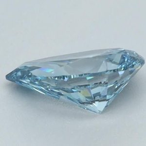 Pear 0.51ct Fancy Blue VS1 Very Good Excellent None