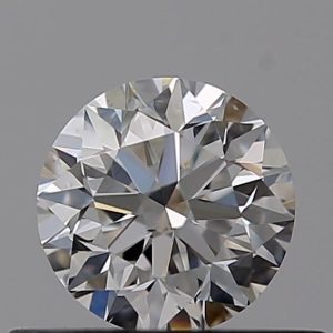 Round 0.46ct F VS2 Very Good Excellent Very Good None