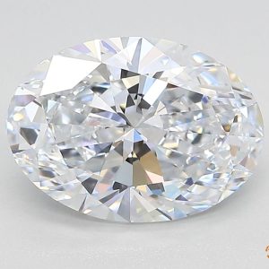 Oval 2.65ct E VS1  Excellent Excellent None