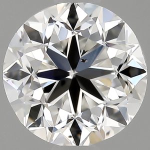 Round 1.00ct F VS2 Good Excellent Good None