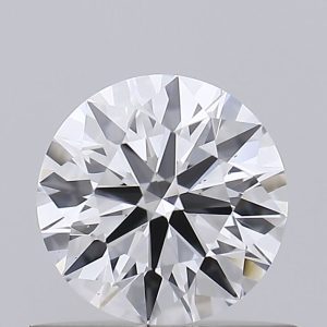 Round 0.50ct D VS2 Ideal Excellent Excellent None