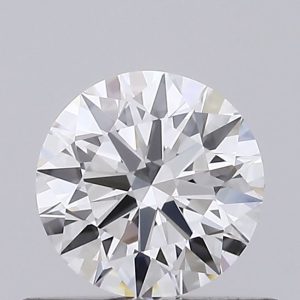 Round 0.50ct D VS1 Ideal Excellent Excellent None
