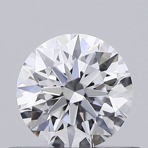 Round 0.50ct D VS1 Ideal Excellent Excellent None