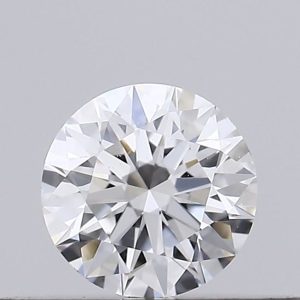 Round 0.23ct D VS1 Ideal Excellent Excellent None