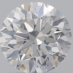 Round 1.00ct F SI2 Very Good Excellent Excellent None