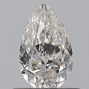 Pear 0.50ct G SI2 Excellent Excellent Very Good None