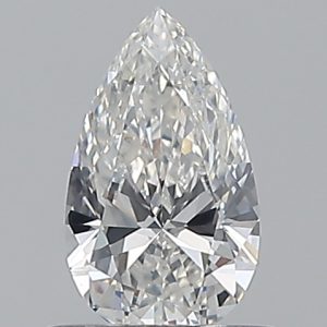 Pear 0.50ct G SI1 Excellent Excellent Excellent None