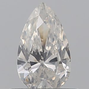 Pear 0.50ct F SI2 Very Good Excellent Very Good None