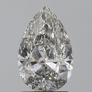 Pear 1.80ct F SI2 Excellent Excellent Faint