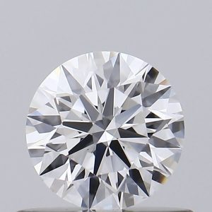 Round 0.50ct D VVS1 Ideal Excellent Excellent None