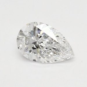 Pear 0.43ct D VS1 Excellent Excellent None