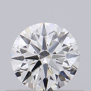 Round 0.42ct E VVS2 Ideal Excellent Excellent None