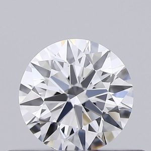 Round 0.41ct E VVS2 Ideal Excellent Excellent None