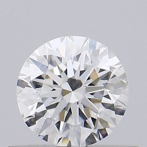 Round 0.41ct E VVS2 Ideal Excellent Excellent None
