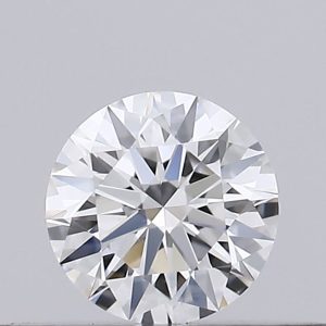 Round 0.23ct D VS1 Ideal Excellent Excellent None