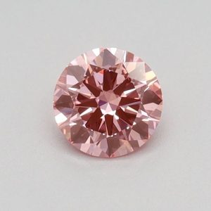 Round 0.31ct Fancy Pink VS1 Excellent Excellent Excellent Faint