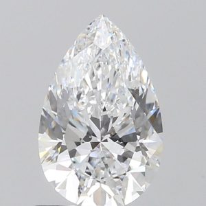 Pear 1.02ct D IF Excellent Excellent None