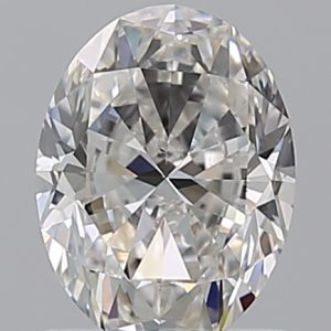 Oval 1.00ct F VS2 Very Good Excellent Excellent None