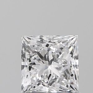 Princess 0.76ct D VVS2  Excellent Very Good None
