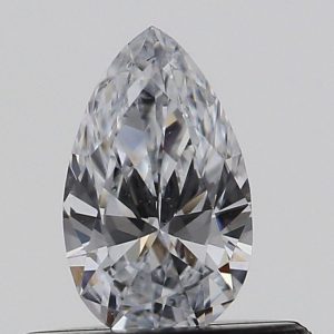 Pear 0.30ct D VS2 Very Good Good None