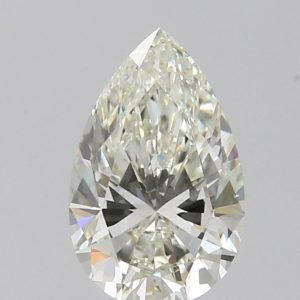 Pear 0.50ct J VS1 Excellent Very Good None