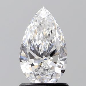 Pear 1.00ct D IF Excellent Excellent None