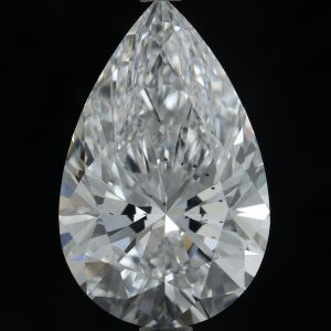 Pear 3.25ct D SI1 Excellent Excellent None