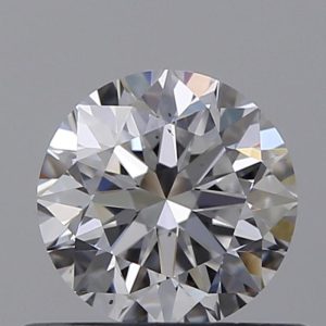 Round 0.50ct D VS2 Very Good Excellent Excellent None