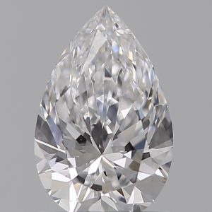Pear 0.90ct D VVS2 Excellent Excellent None