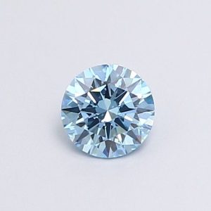 Round 0.50ct Fancy Blue VS2 Excellent Excellent Excellent None