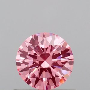 Round 0.52ct Fancy Pink VS1 Very Good Very Good Very Good Faint