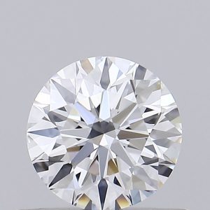 Round 0.51ct D VVS1 Ideal Excellent Excellent None
