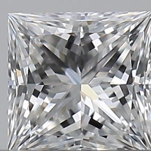 Princess 0.31ct F VVS1 Excellent Excellent Excellent None