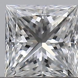 Princess 0.30ct F VVS1 Excellent Excellent Very Good None