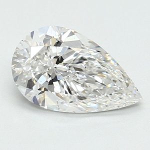 Pear 1.00ct E VS2 Excellent Excellent None