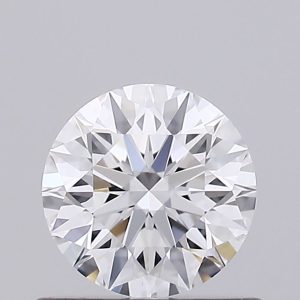 Round 0.54ct D VS2 Ideal Excellent Excellent None