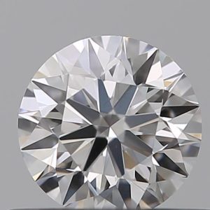 Round 0.41ct F VVS2 Excellent Excellent Excellent Faint