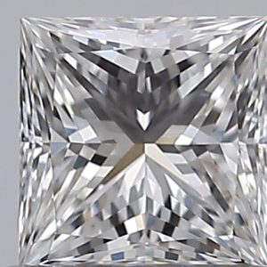 Princess 0.53ct D VVS2 Excellent Excellent Excellent None
