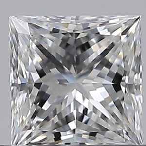 Princess 0.37ct F IF Excellent Excellent Excellent None