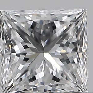 Princess 0.51ct D VVS2 Excellent Excellent Excellent None