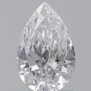 Pear 1.01ct D SI2 Excellent Excellent Excellent None