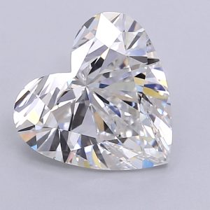 Heart 2.76ct E VS1 Excellent Excellent None