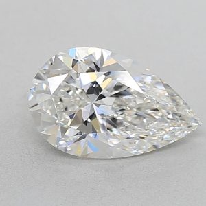 Pear 1.53ct F VS1 Excellent Excellent None