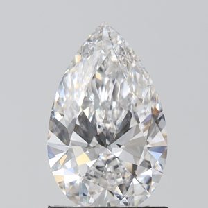 Pear 1.50ct F VS1 Excellent Excellent None