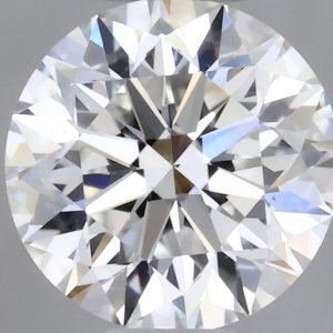 Round 0.50ct F VS2 Very Good Excellent Excellent None