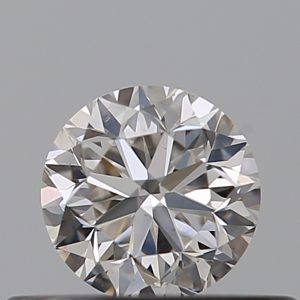 Round 0.30ct F VS2 Good Excellent Very Good None