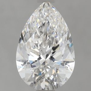 Pear 1.39ct E VS2 Excellent Excellent Excellent None