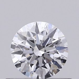 Round 0.40ct D VS1 Ideal Excellent Excellent None
